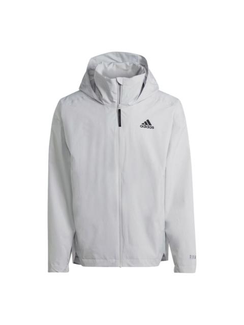 adidas Traveer Rain.Rdy Jacket 'Grey' IK3145