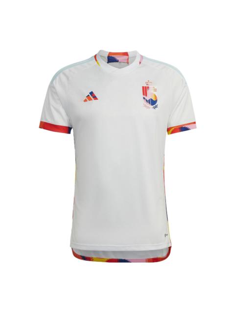 adidas adidas Belgium 2022-2023 World Cup Away Jersey HK5034