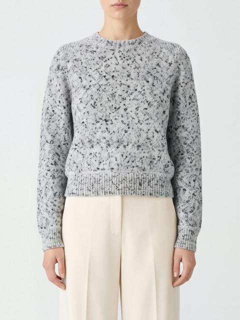 Isabel Marant Étoile ISABEL MARANT ETOILE Abstract Print Cotton Crewneck Jumper with Dropped Shoulders