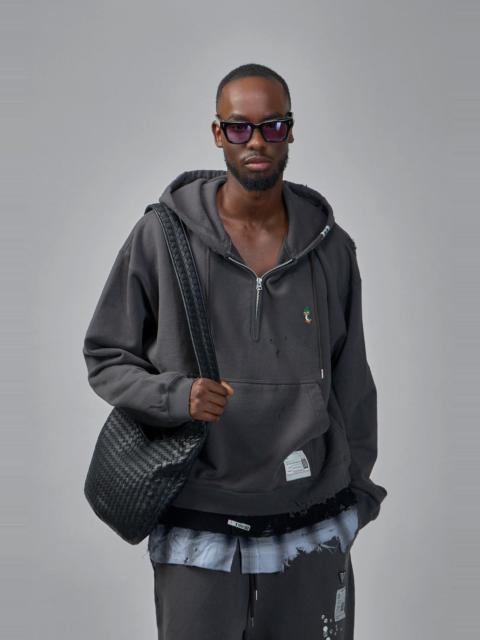 Maison MIHARAYASUHIRO Triple Layered Half-Zip Hoodie