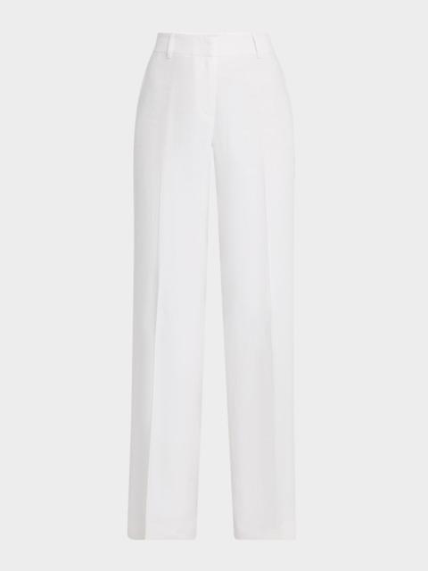 Lafayette 148 New York Sullivan High-Rise Wide-Leg Pants