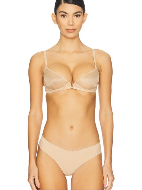 commando Chic Plunge Underwire Demi Cup