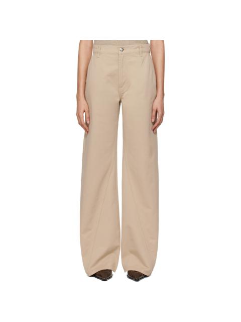 Beige Briley Trousers