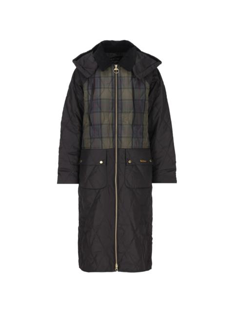 Barbour Barbour Osbourne Quilted Tartan-panelled Jacket