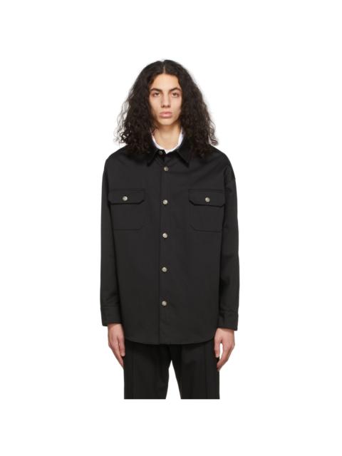 424 Black Overshirt Shirt