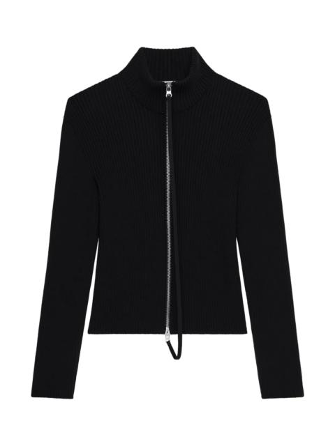 courrèges ZIPPED CARDIGAN