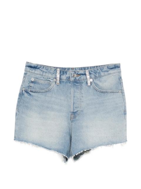 Alexander Wang Mid Rise Relaxed Shorts
