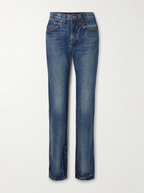 KHAITE Farley High-rise Straight-leg Jeans
