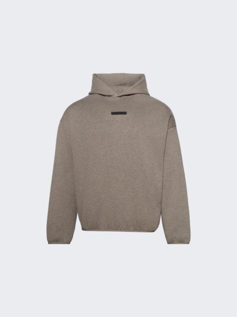 ESSENTIALS Modern Fit Fleece Hoodie Homestead Heather