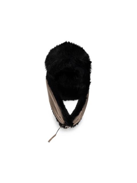 BY MALENE BIRGER Rolla faux-fur trim hat