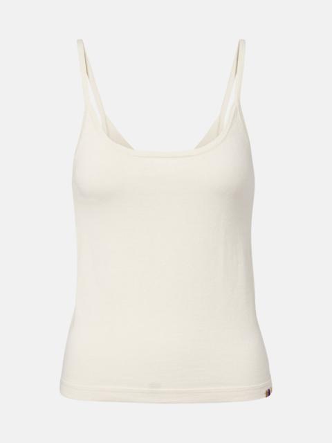 extreme cashmere N°471 Britney cotton and cashmere tank top