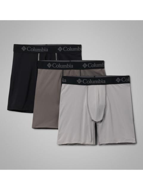 Columbia Men's All Mesh Stretch Boxer Briefs - 3 Pack