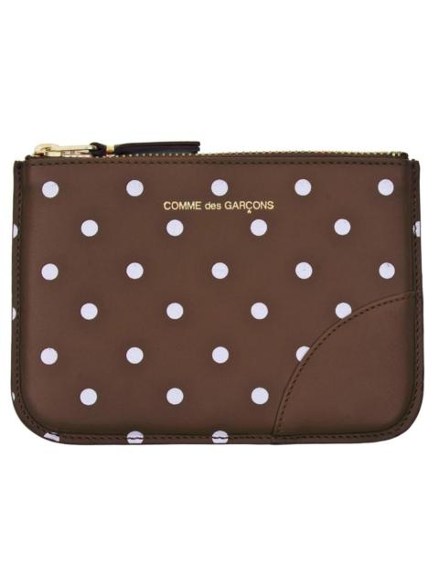 Comme Des Garçons Comme des Garcons SA8100PD Wallet Polka Dots Brown