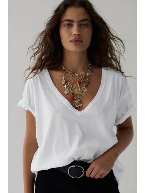 FREE PEOPLE We The Free Nina V-Neck Tee