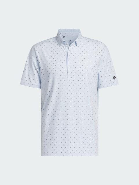 adidas ULTIMATE365+ MICRO PRINT POLO SHIRT