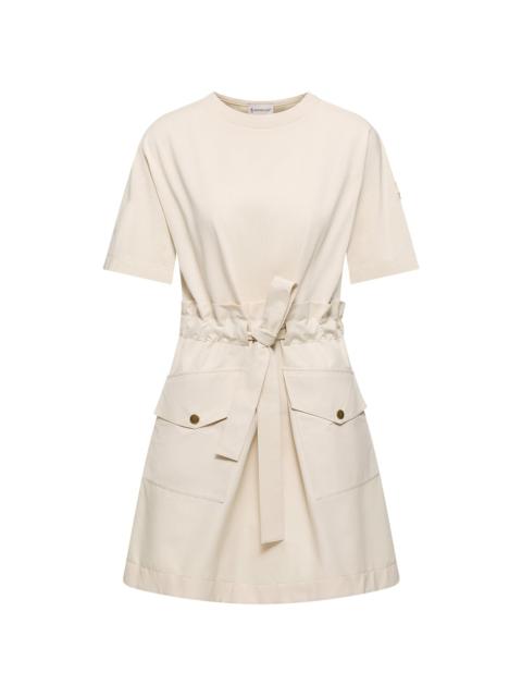 Moncler Women's Dress in Cotton - Beige