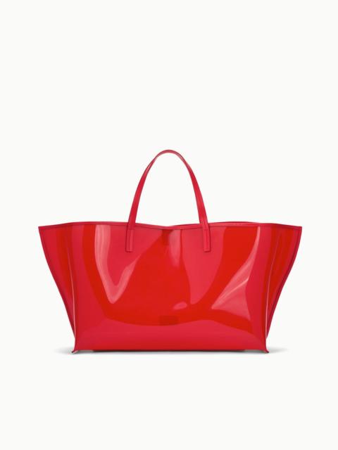 STAUD STAUD CHRISTOS LARGE TOTE RED ROSE