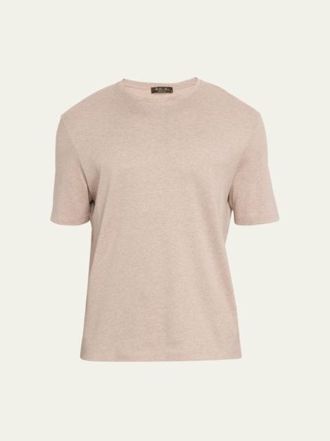 Loro Piana Men's Tremezzo Sea Island Cotton Crewneck T-Shirt