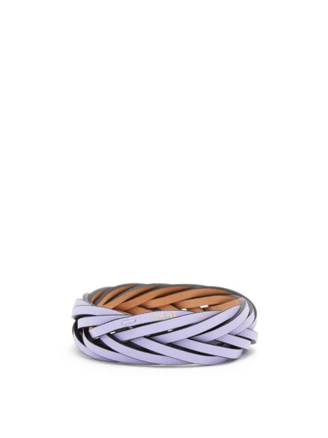 Loewe Braided bangle in classic calfskin