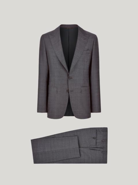 Canali GRAY MODERN FIT PURE WOOL SUIT