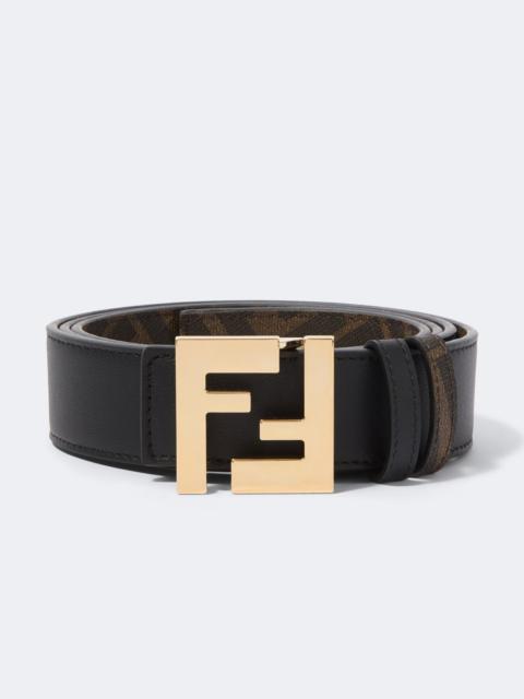 FENDI FF Zucca reversible leather belt