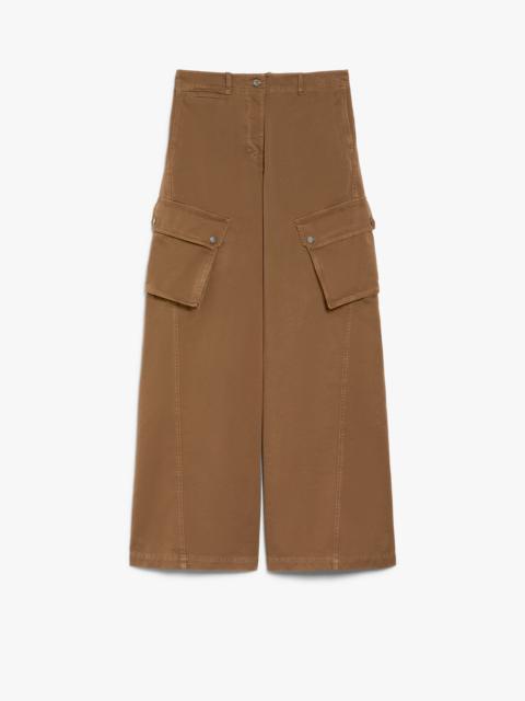 WEEKEND Max Mara ELVY Gabardine cargo trousers