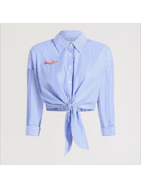 Sam Edelman 3/4 Sleeve Stripe Shirt