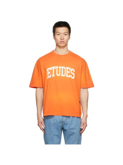 Étude Orange Spirit 'Études' University T-Shirt