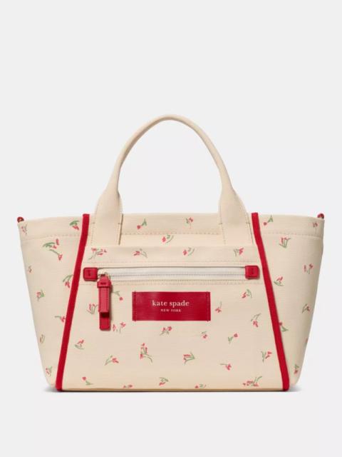 kate spade Dash Vibrant Buds Canvas Tote Bag