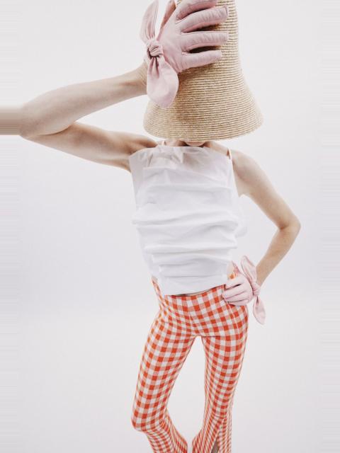 A.W.A.K.E. MODE OPEN BACK BIB-FRONT TOP WHITE