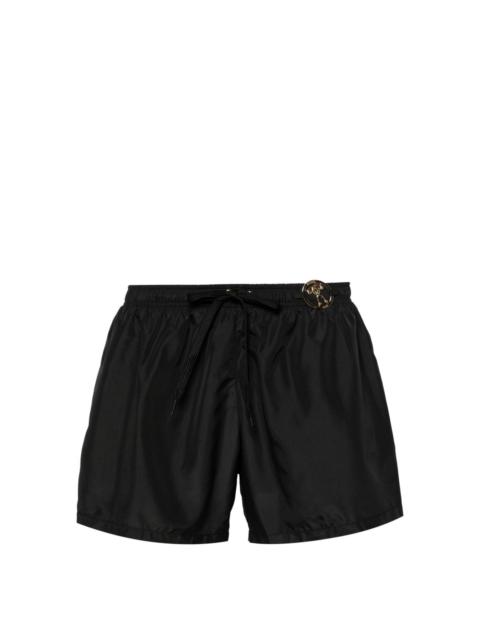 Moschino Double Question Mark swim shorts