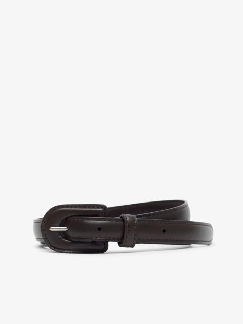The Row Thin leather belt