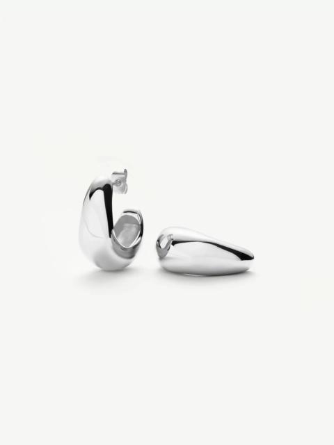 MISSOMA Dome Medium Hoop Earrings