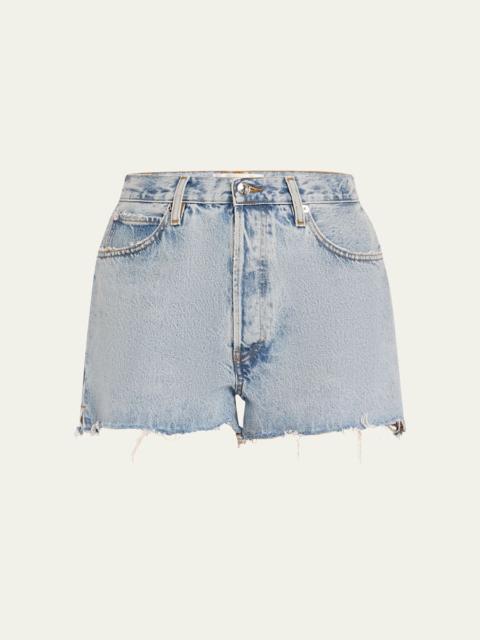 FRAME The Dare Cut-Off Denim Shorts