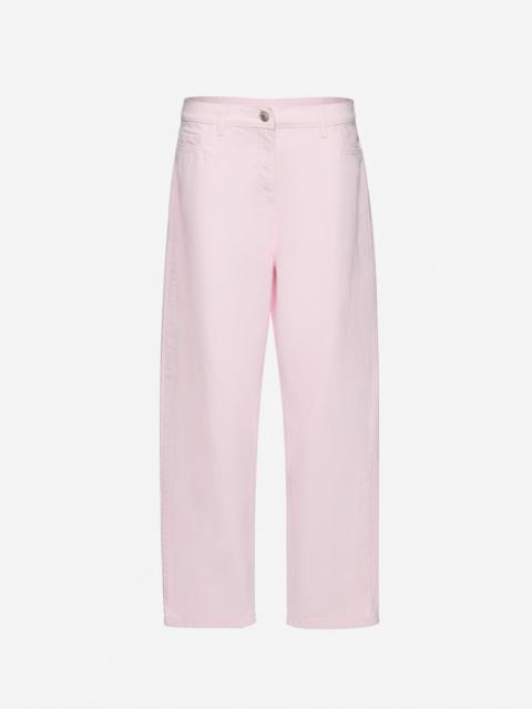 MAGDA BUTRYM Loose-leg denim pants in pink