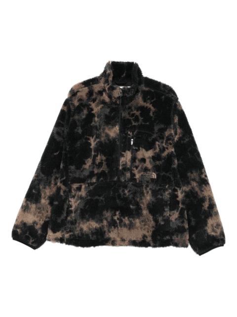 The North Face tie-dye fleece sweatshirt