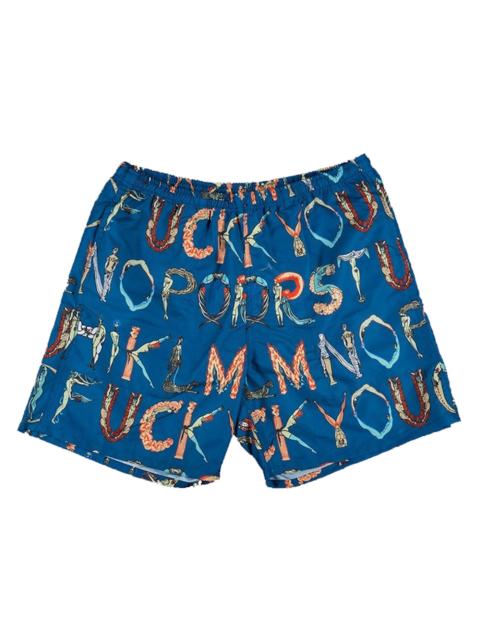 Supreme Supreme Alphabet Water Short Navy
