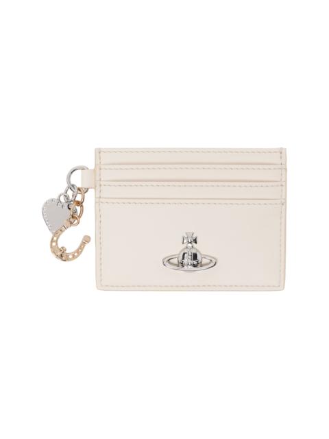 Vivienne Westwood Off-White Charms Card Holder