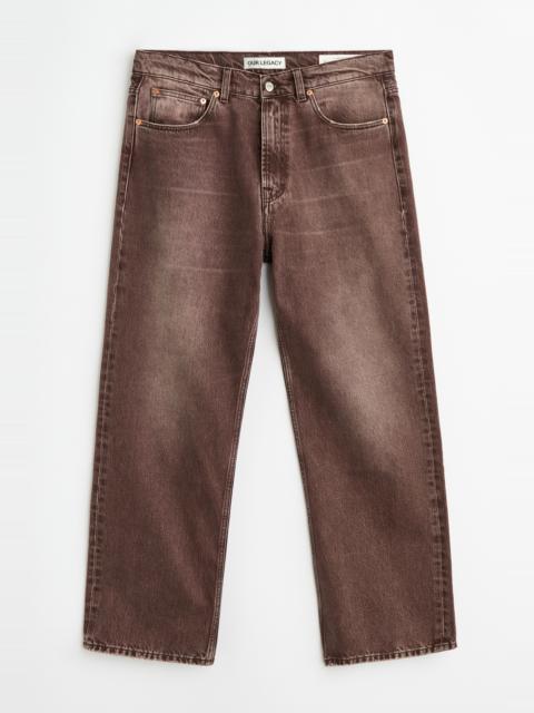 Our Legacy Third Cut Overdyed Choco Melon