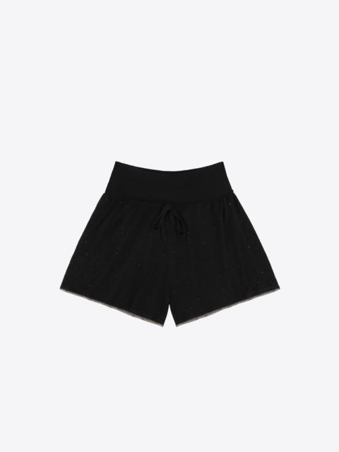 AREA GIRLY RIB KNIT SHORT