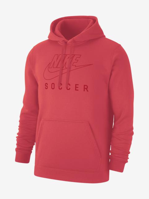 Nike Swoosh Club Fleece Men's Soccer Pullover Hoodie