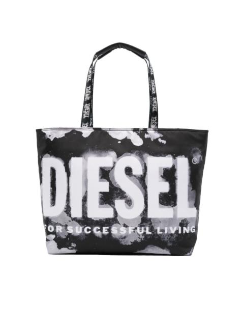Diesel Rave logo-print tote bag