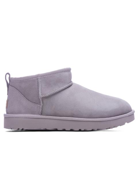 UGG WOMEN'S CLASSIC ULTRA MINI - PALE SMOKE