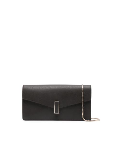 Iside leather clutch bag