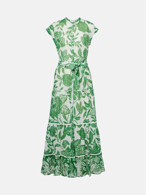 Poupette St Barth Kimi printed maxi dress | REVERSIBLE
