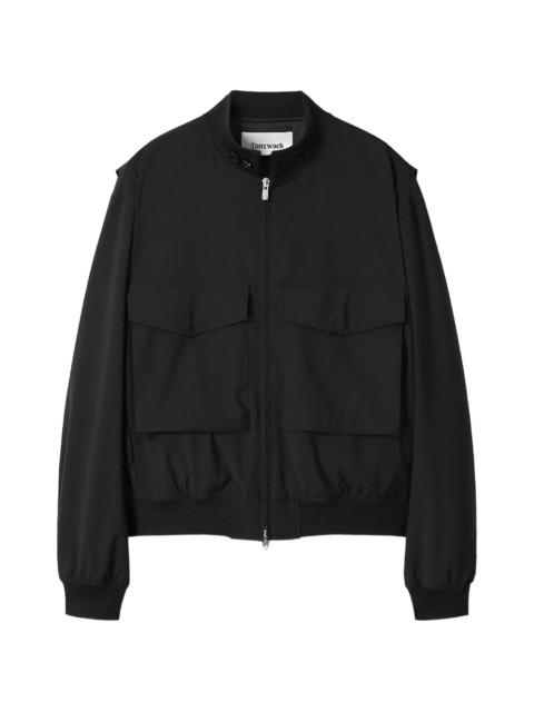 Tonywack patch-pocket bomber jacket
