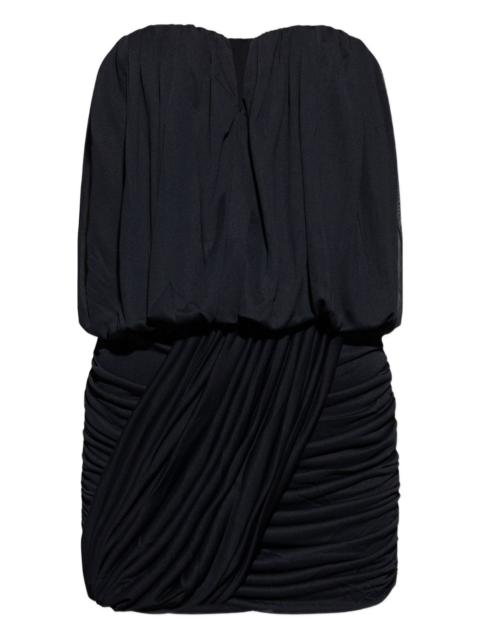 Isabel Marant strapless pleated dress