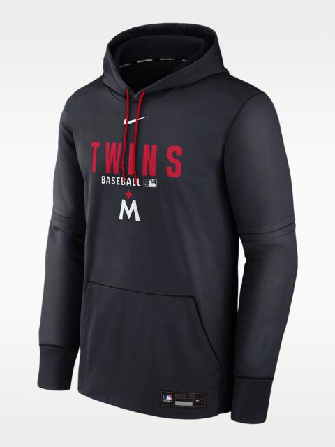 Nike Minnesota Twins Authentic Collection Men's Nike Therma MLB Pullover Hoodie
