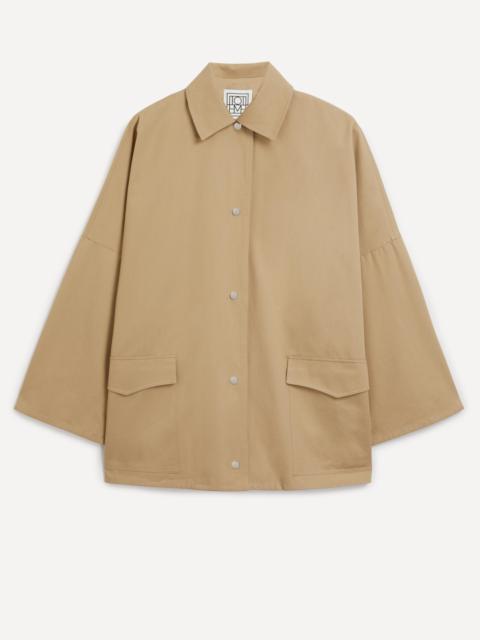 Cotton Twill Overshirt Jacket