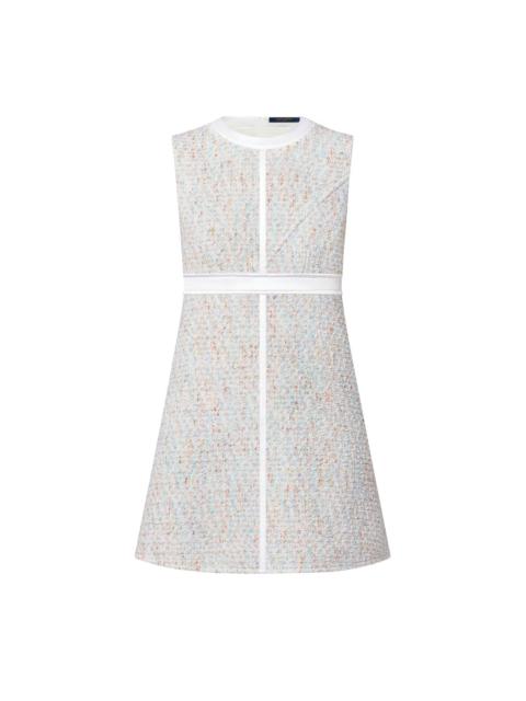 Louis Vuitton Stardust Lurex Tweed A-Line Dress